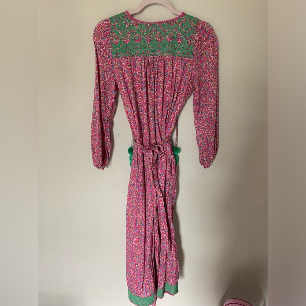 J Crew Belted Embroidered Tunic Dress - Picture 6 of 12